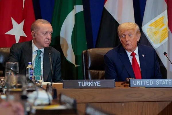 BM'de Gazze Zirvesi! Cumhurbaşkanı Erdoğan ile Trump bir araya geldi